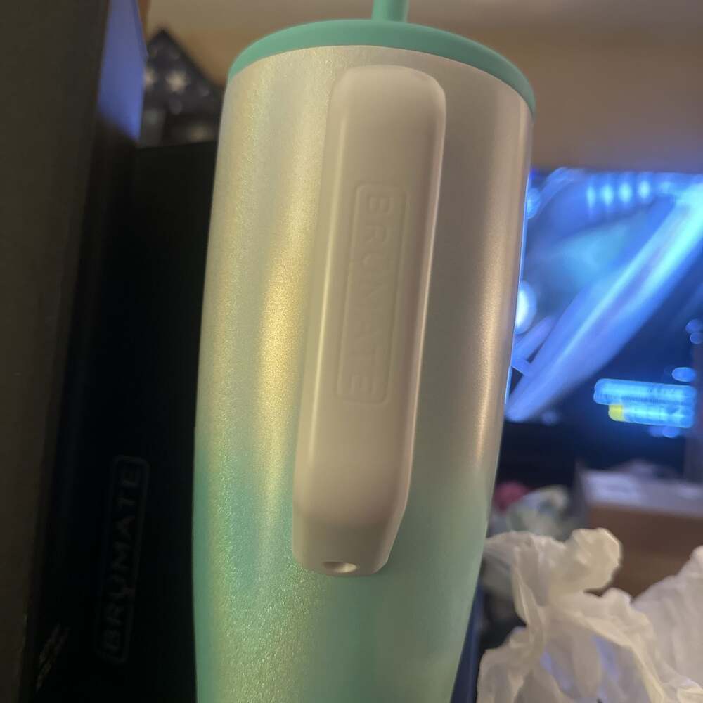 BrüMate Era 40oz Glitter Aqua Ombré Tumbler - Picture 3 of 5